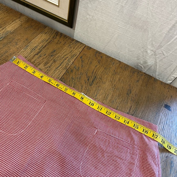 ❤️TOMMY HILFIGER Red & White Mini Skirt - Size 16 - Picture 8 of 9